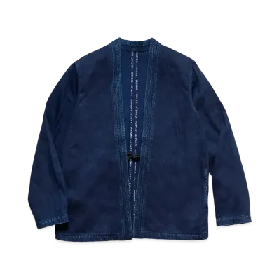 KAPITAL 8OZIDG x IDG SERBITCH DENIM KAKASHI SHIRT "Indigo"