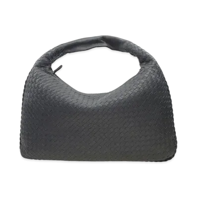 Bottega Veneta Lambskin Hand Bag "Grey"
