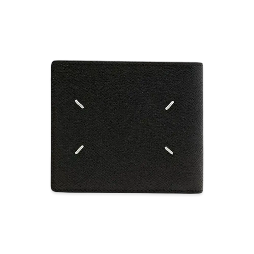Maison Margiela Bovine Leather Bi-fold Wallet "Black"