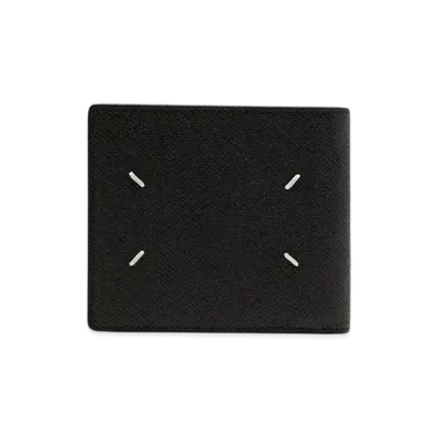 Maison Margiela Bovine Leather Bi-fold Wallet "Black"