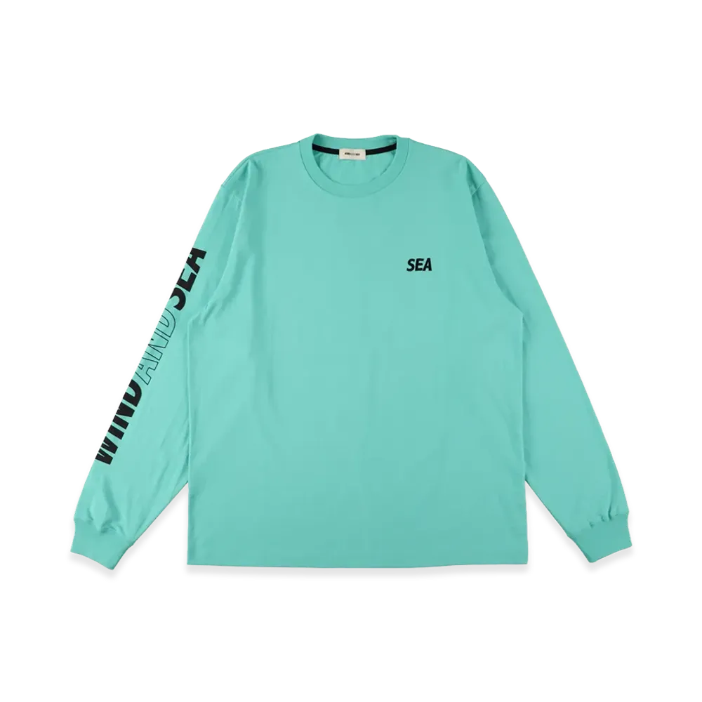 WIND AND SEA L/S Tech Pocket Tee "Mint"