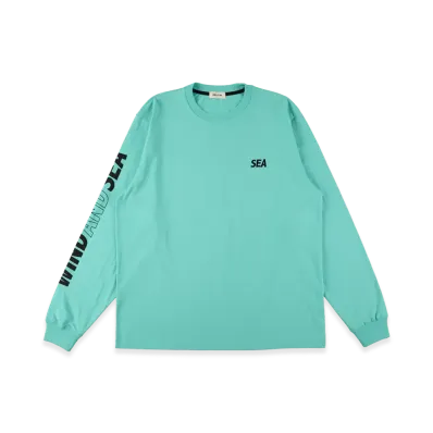 WIND AND SEA L/S Tech Pocket Tee "Mint"
