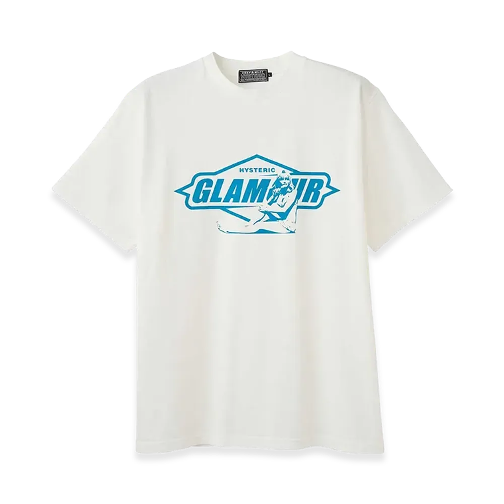 HYSTERIC GLAMOUR Hysteric Sun Diamond T-Shirt "White"