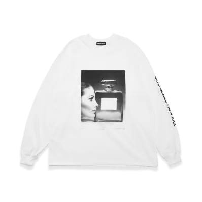 GOD SELECTION XXX Perfume Photo Graphic Long Sleeve Tee GX-S26-LT-03 "White"