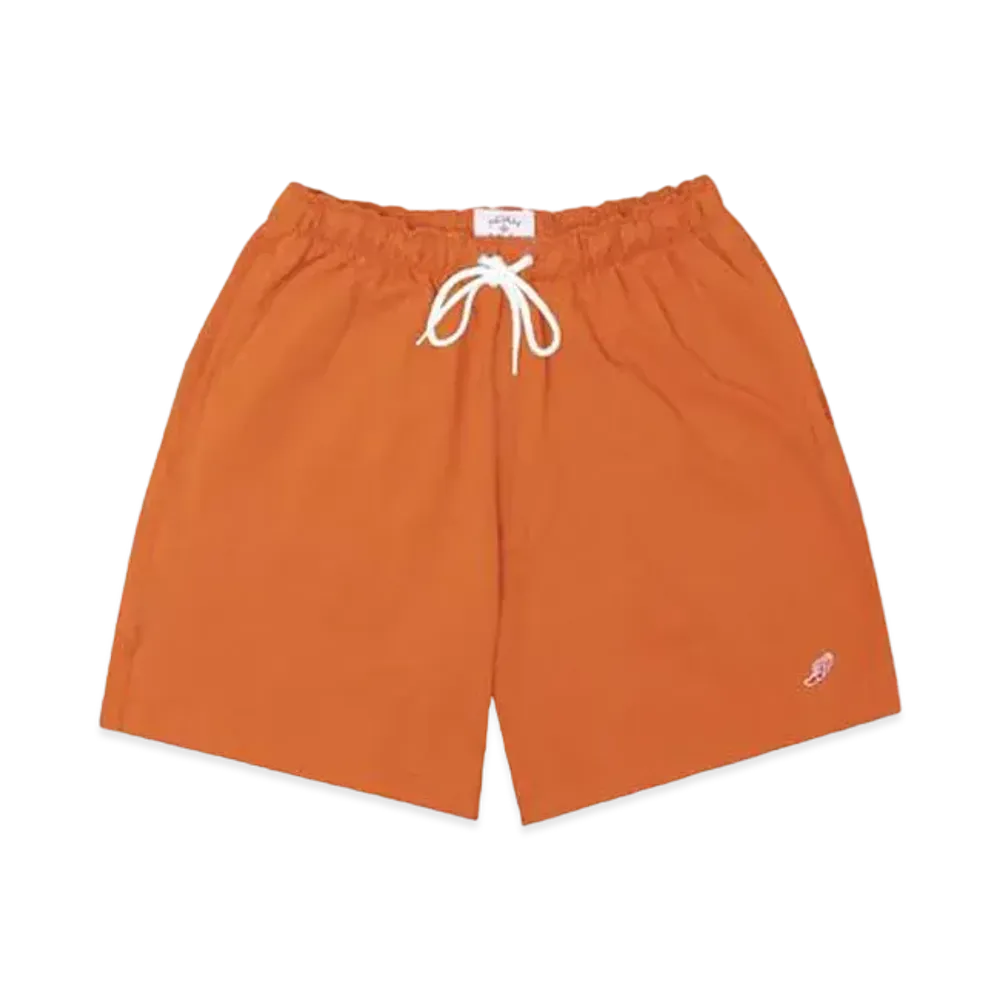 Noah RUGBY CLOTH SHORT "Orange"