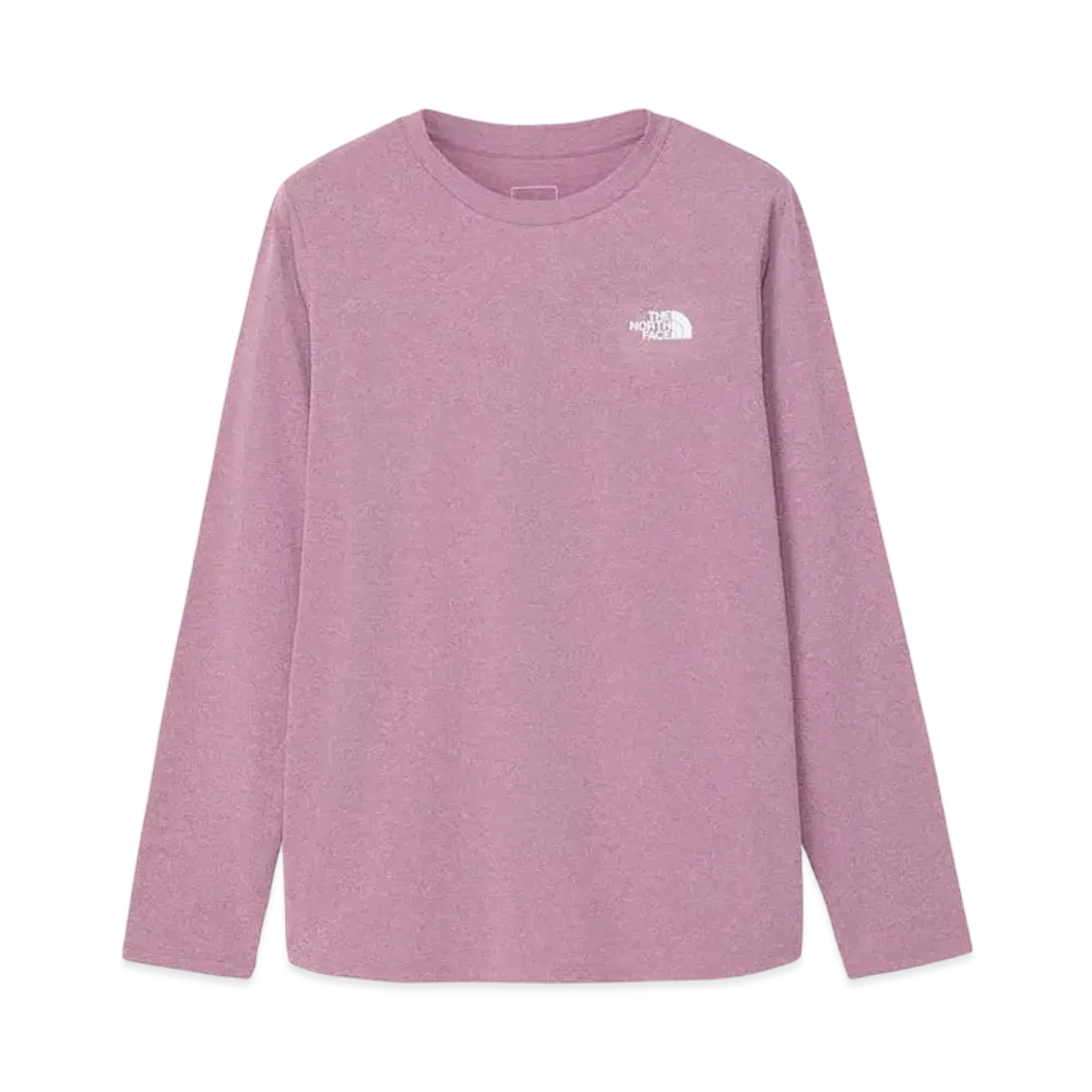 The North Face Long Sleeve One Point Logo Tee "Cyberberry"