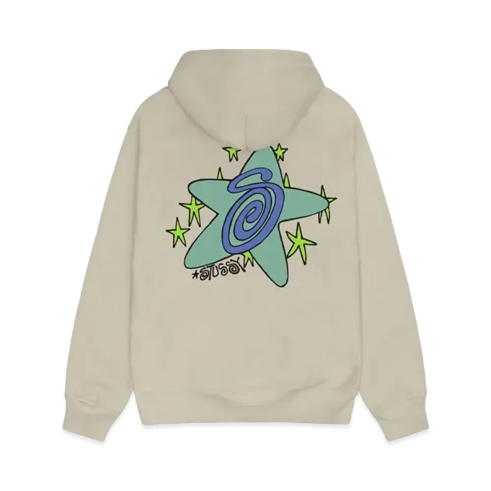 Stussy Galaxy Hoodie "Khaki"