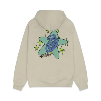 Stussy Galaxy Hoodie "Khaki"