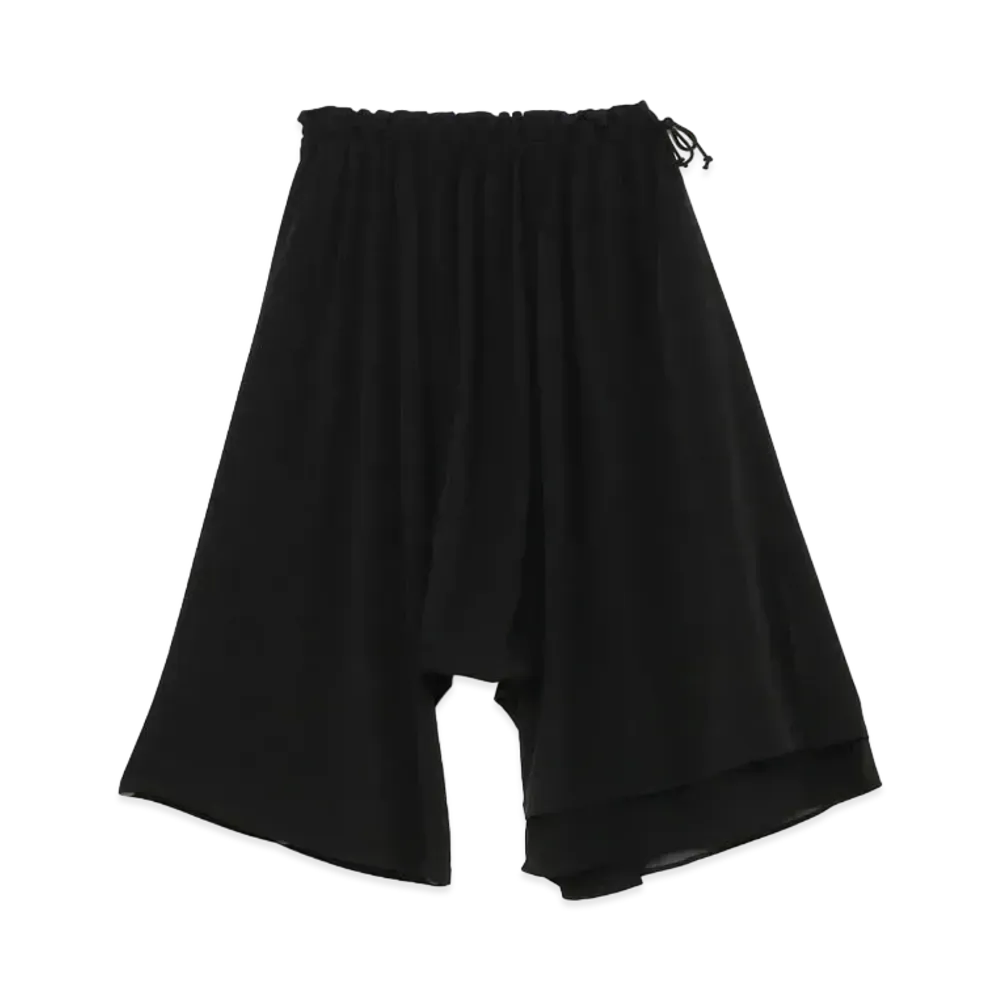 Yohji Yamamoto Y's DECYNE ASYMMETRY PANTS "Black"