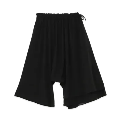 Yohji Yamamoto Y's DECYNE ASYMMETRY PANTS "Black"