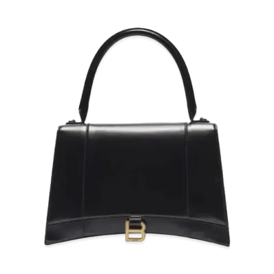 BALENCIAGA Hourglass Medium Handbag "Black"