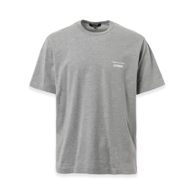 COMME des GARCONS HOMME Cotton Plain Logo T-Shirts "Gray"