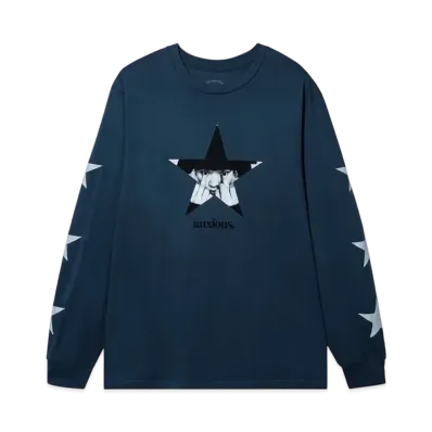 ANTI SOCIAL SOCIAL CLUB Major #1 Tear Into Silence Anxiety Star Long Sleeve "Petrol"