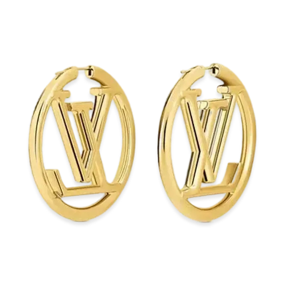 Louis Vuitton Louise Hoop Earrings