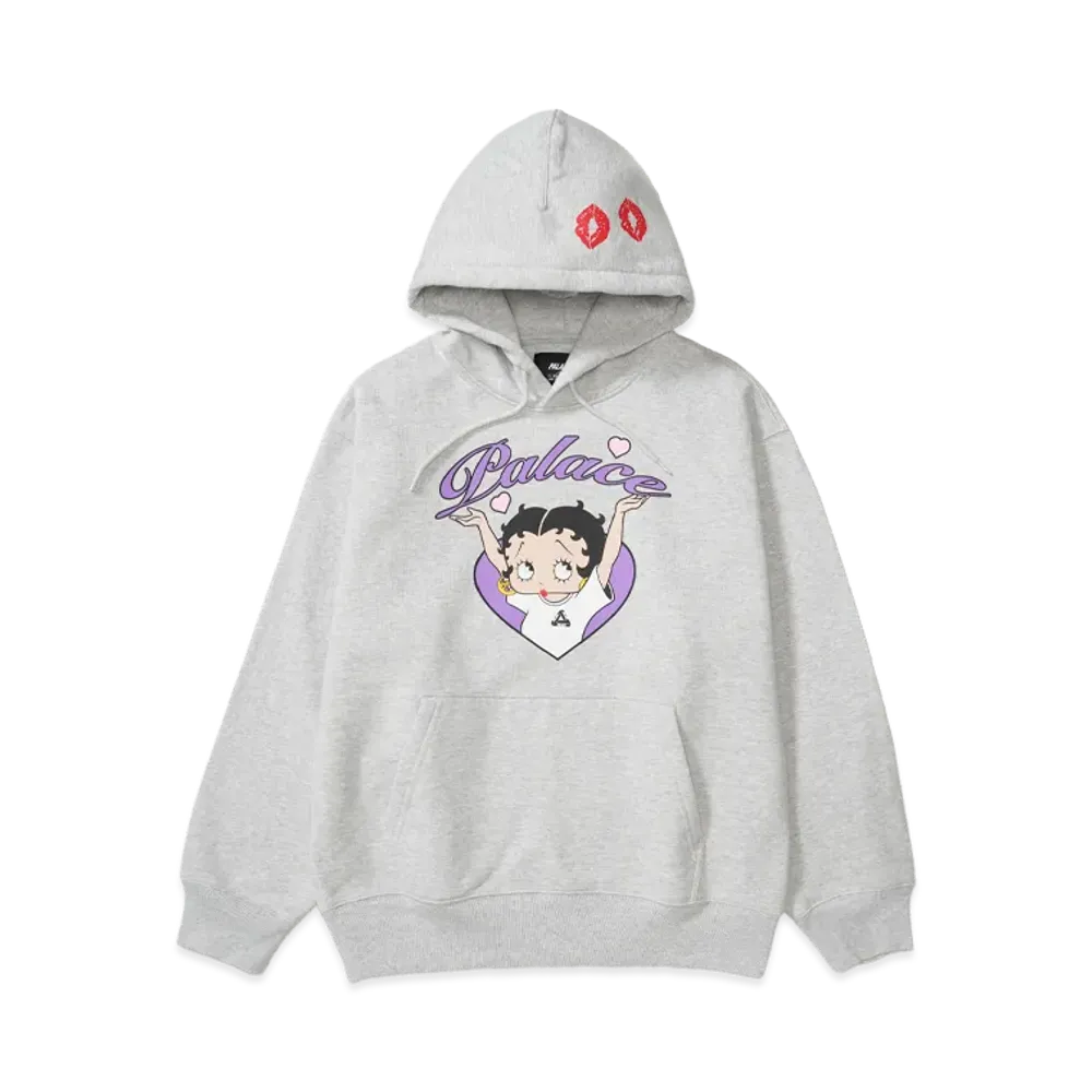 PALACE x Betty Boop Hood "Grey Marl"