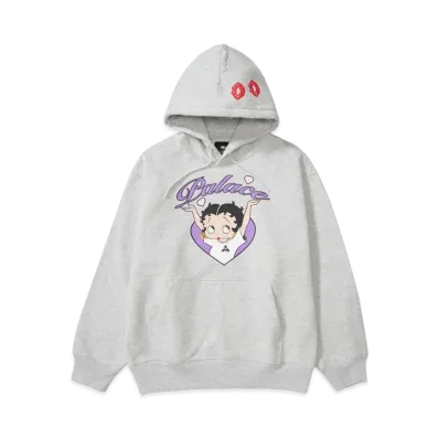 PALACE x Betty Boop Hood "Grey Marl"