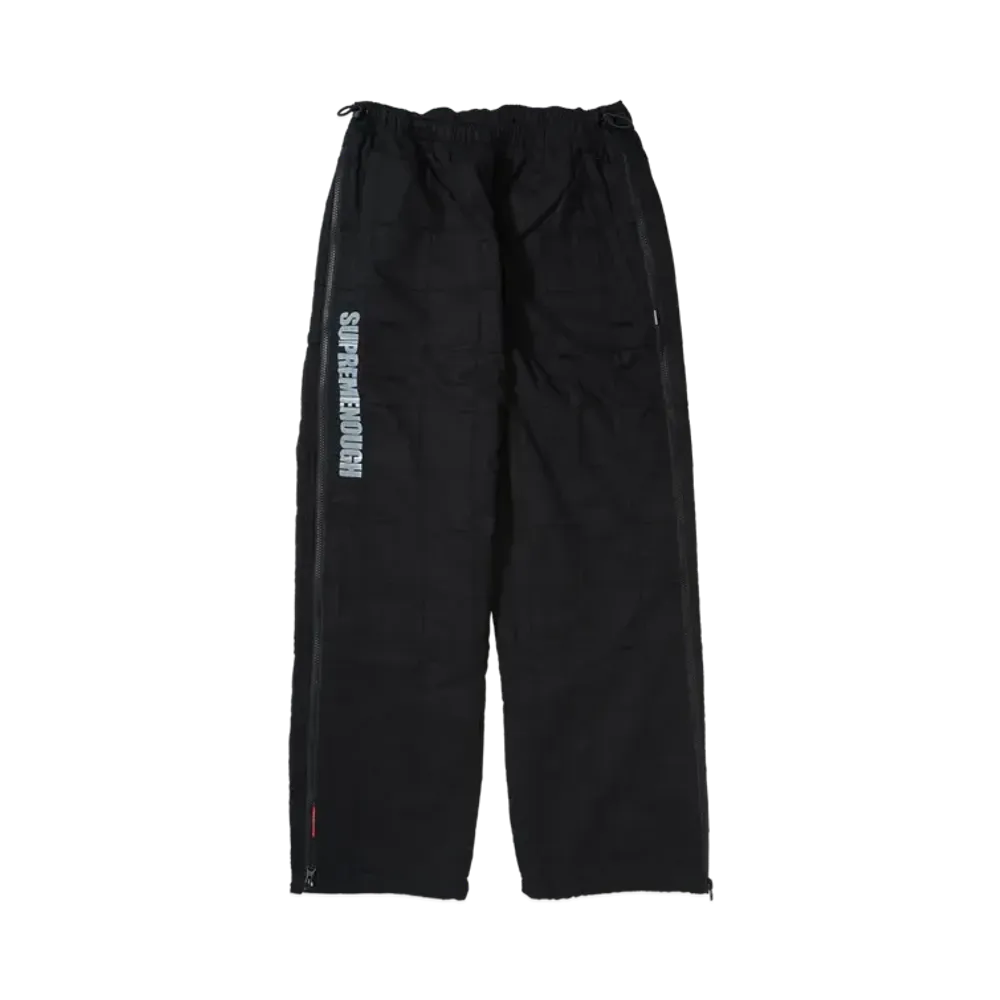 Supreme x GOODENOUGH Patchwork Full Zip Track Pant "Black"