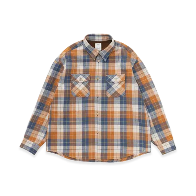 visvim Lumber Check L/S "Orange"