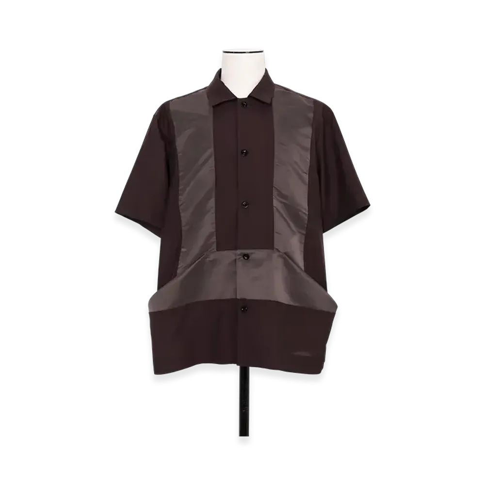 sacai Suiting Shirt "Brown"
