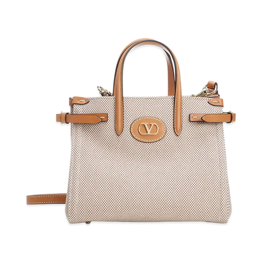 Valentino Women's Small Shopping Bag "Antibes" "Beige"