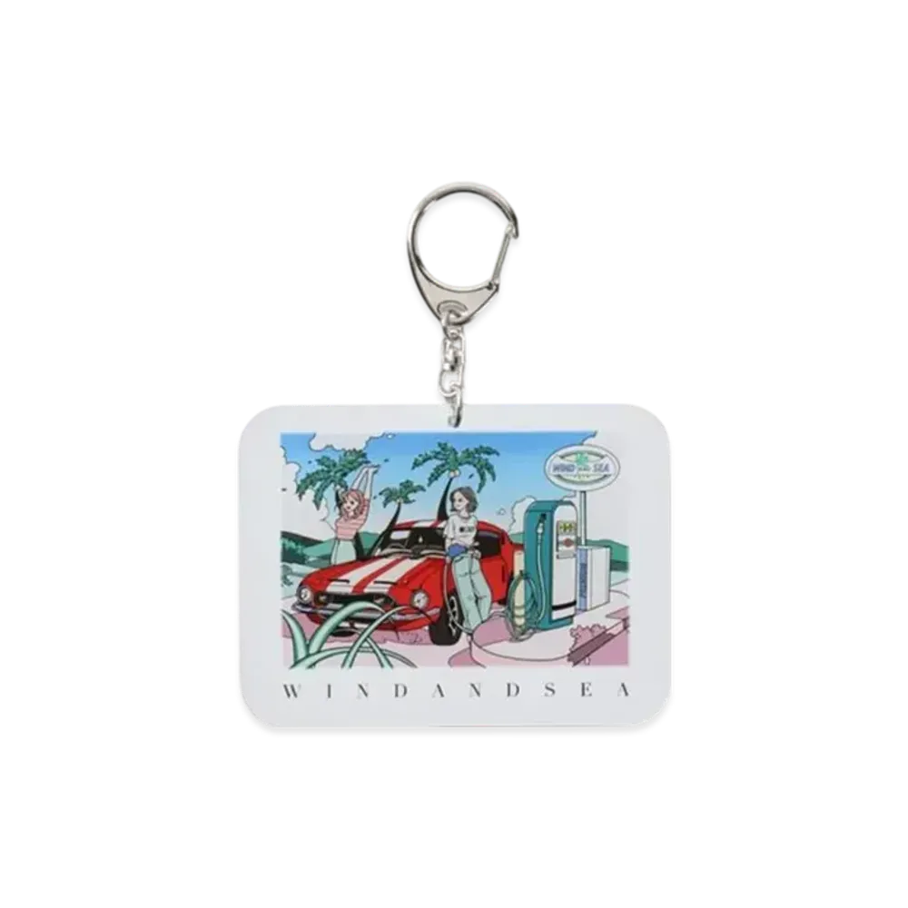 Yoshifuku Honoka x WIND AND SEA Key Holder "Girl"