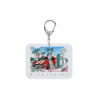 Yoshifuku Honoka x WIND AND SEA Key Holder "Girl"