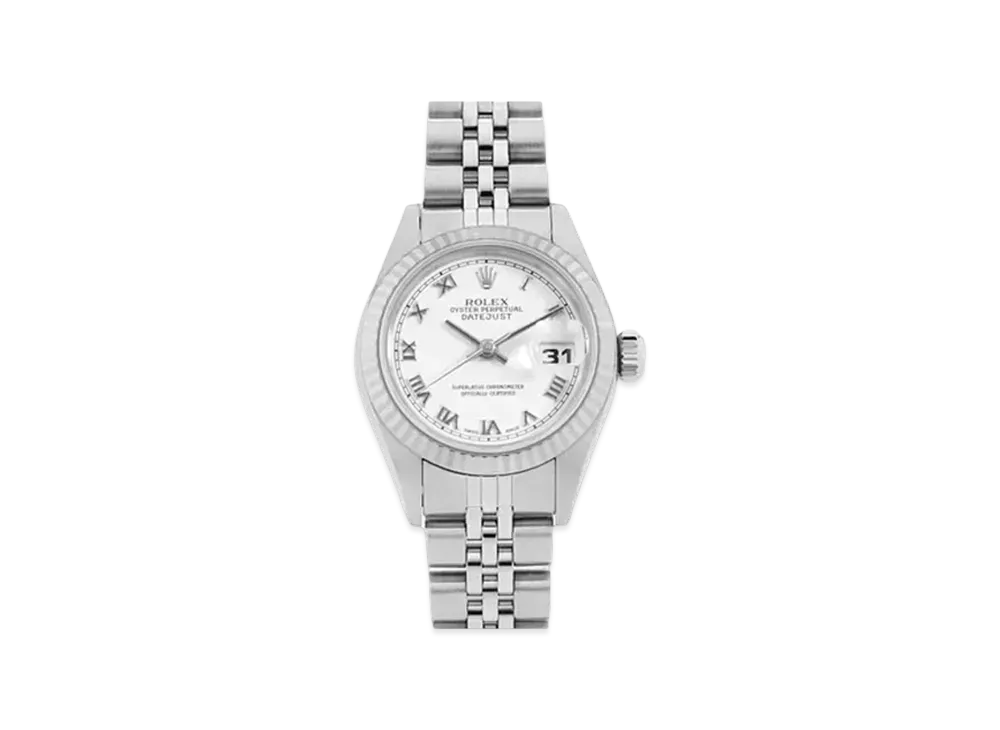 ROLEX Datejust "Stainless Steel/White Gold/White" 79174