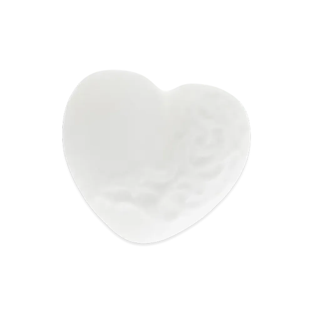 Chrome Hearts Rubber Heart Silicon Ring "White"