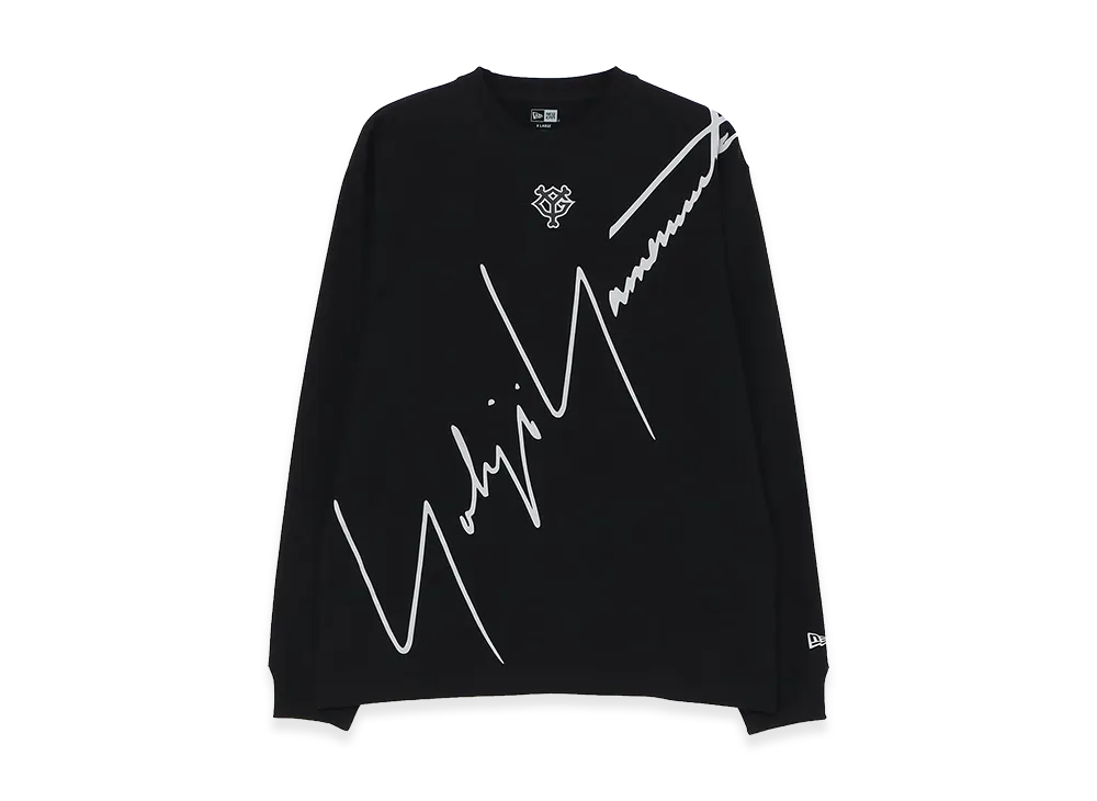 WILDSIDE YOHJI YAMAMOTO x Yomiuri Giants L/S Cotton Tee "Black"