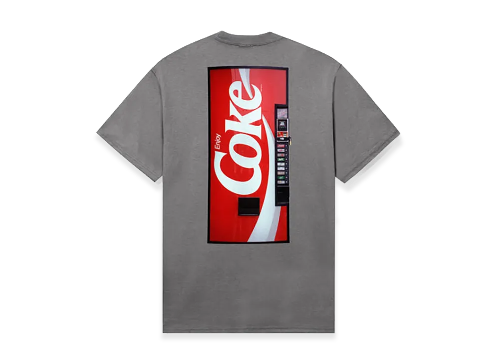 ANTI SOCIAL SOCIAL CLUB x Coca-Cola Vending V2 Tee "Medium Grey"
