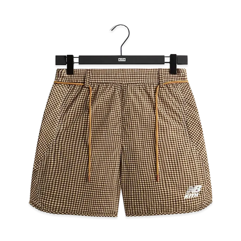 Kith x New Balance Tech Gingham Onslow Short "Legacy"