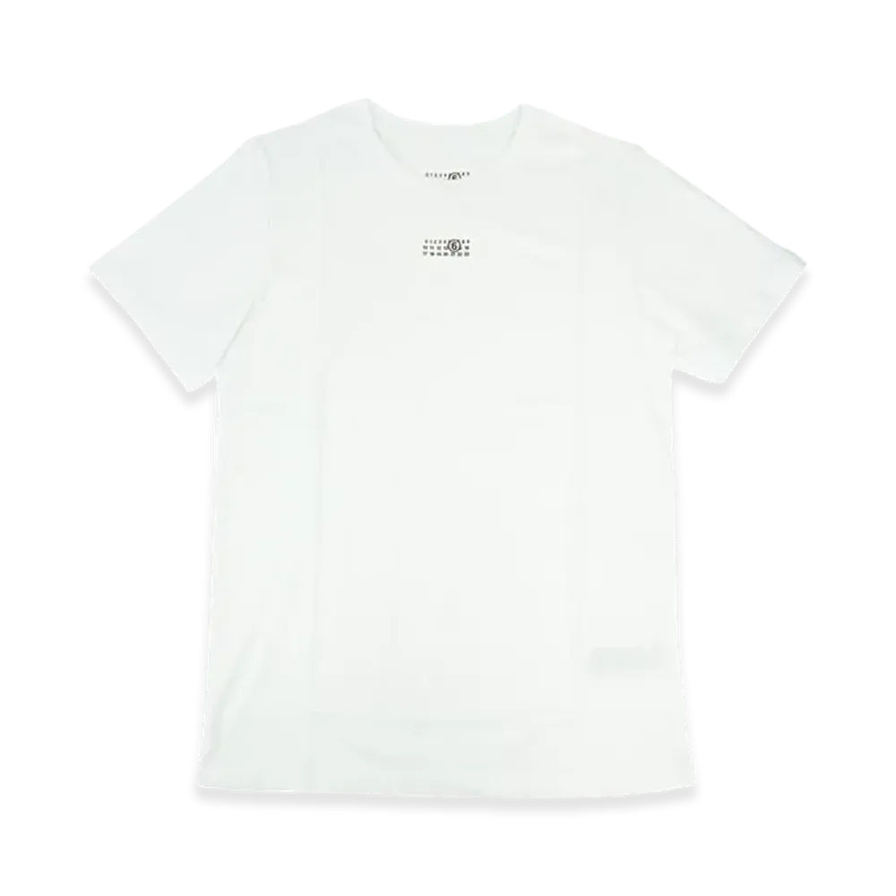 MM6 Maison Margiela Kids Label Logo T-Shirt "White"