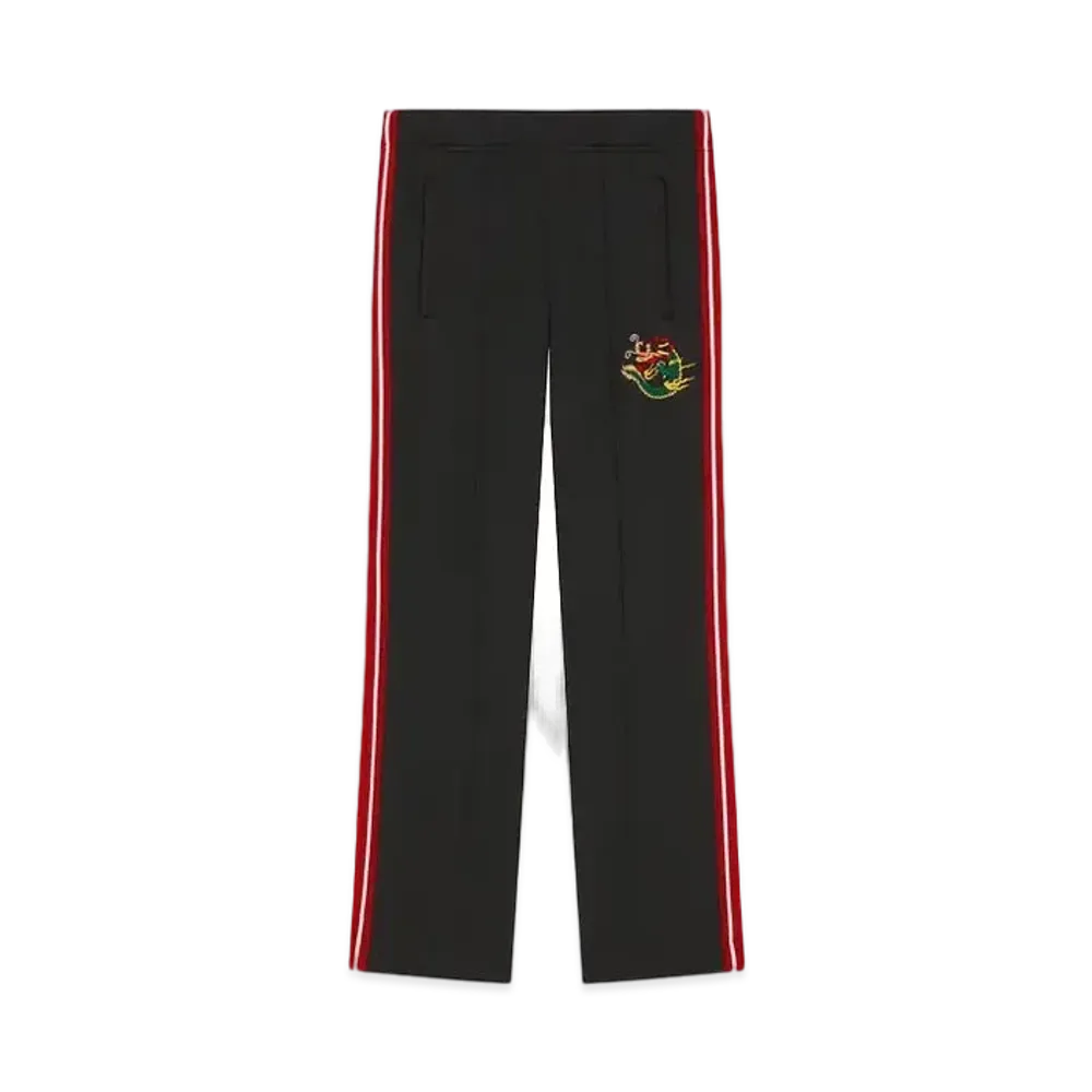 KENZO 'YEAR OF THE DRAGON' Embroidery Jogging Pants "Black"