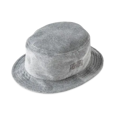 TIGHTBOOTH Velour Bucket Hat "Heather Gray"