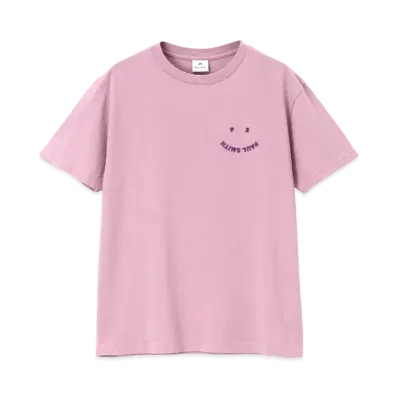Paul Smith Women's Happy Vintage Short Sleeve T-Shirt "Pink"