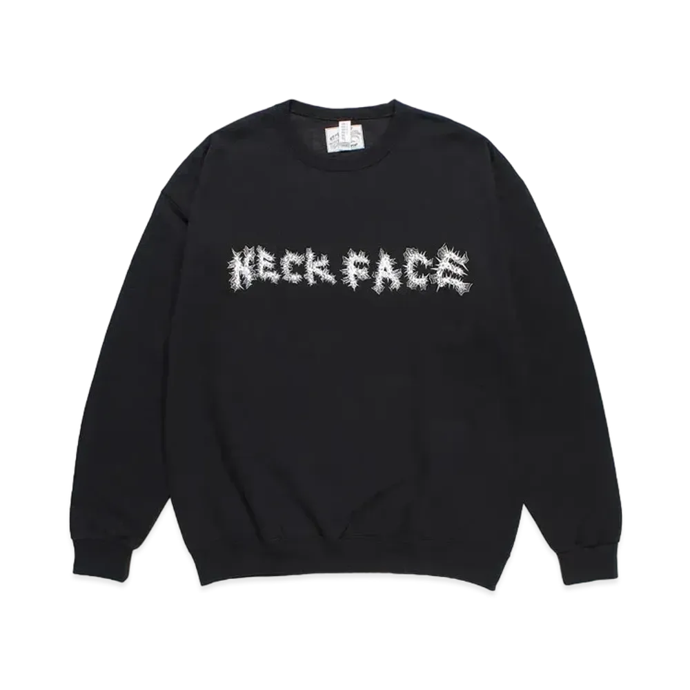 WACKO MARIA x neckface / Sweat Shirt "Black"