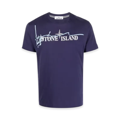 Stone Island 2NS80 Ink Two T-Shirt - 22SS "Royal Blue"