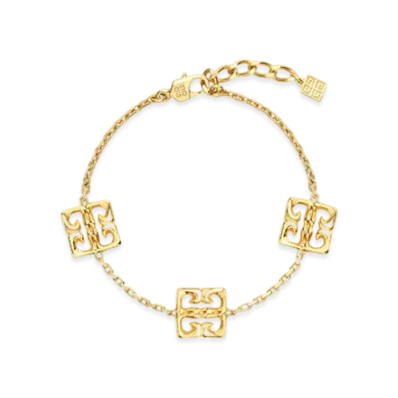 GIVENCHY 4G Liquid Multi Bracelet In Metal "Golden Yellow"