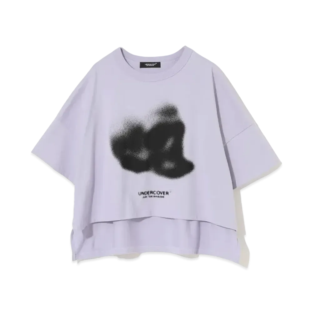 UNDERCOVER Cotton Short Wide T-Shirt "Lavender"