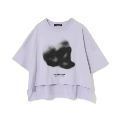 UNDERCOVER Cotton Short Wide T-Shirt "Lavender"