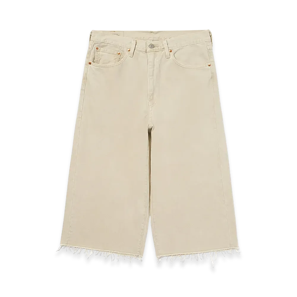 Levi's 578 Baggy Jeans Capri "White"