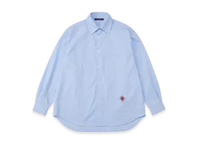 FEELS. Pure Cotton Shirt "Blue"