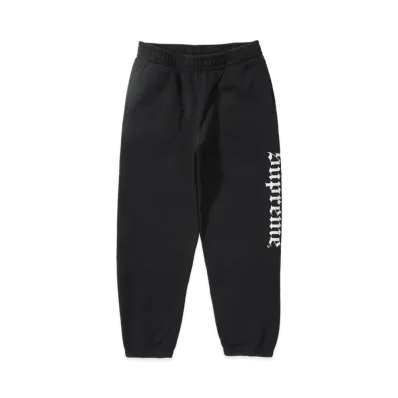 Supreme Washed Old English Sweatpant "Black"
