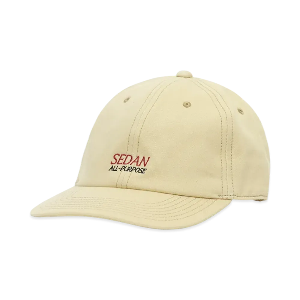 SEDAN ALL-PURPOSE OG Logo Cotton Twill BB Cap "Light Khaki"