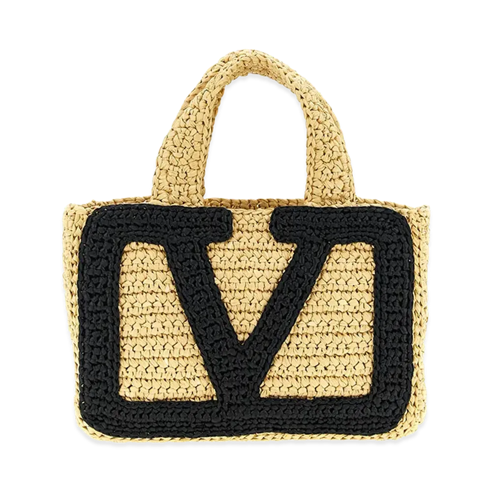 Valentino Garavani Women's 'vivasuperstar' Small Shopping Bag "Beige"