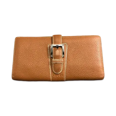 LOEWE Long Wallet With Belt ”Brown”