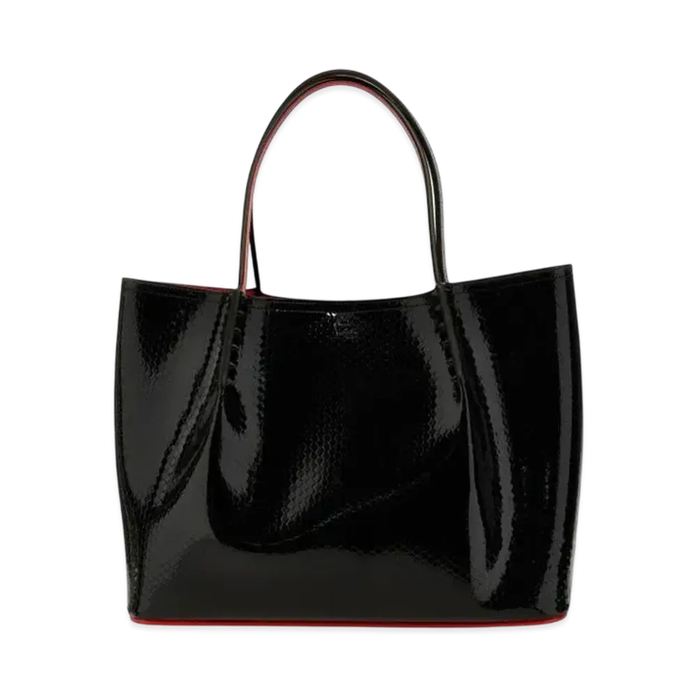Christian Louboutin Cabarock Large Tote Bag Calf Leather "Black"