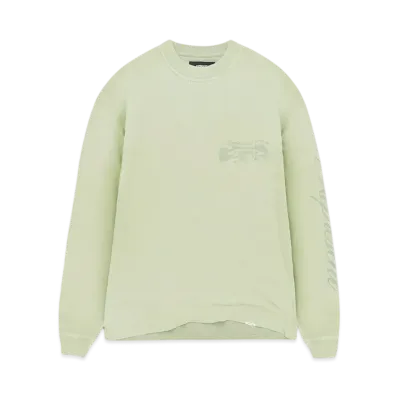 REPRESENT Raceway Long Sleeve T-Shirt "Matcha"