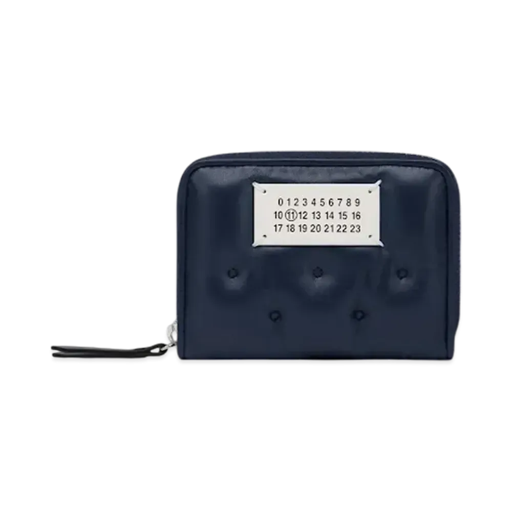 Maison Margiela Glam Slam Embroidered Coin Holder "Dark Blue"