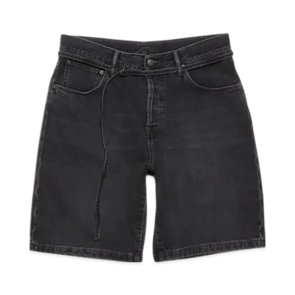 Acne Studios Loose Fit Denim Shorts "Black"